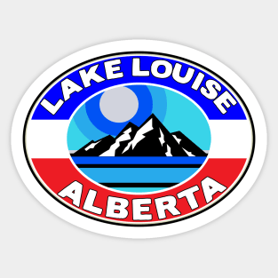 Lake Louise Alberta Canada CA Sticker